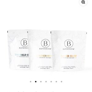 SEALED - Bathorium Mineral Bath Soaks (3x)